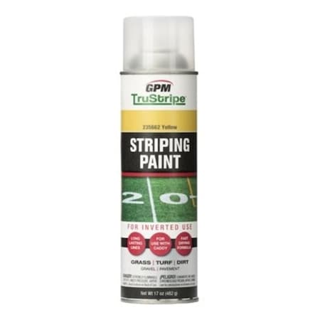 Gourmetgalley 17 oz Yellow Striping Spray Paint GO3847511